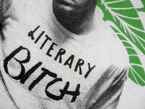 Image of LITERARY BITCH - TRUMAN CAPOTE tote bag