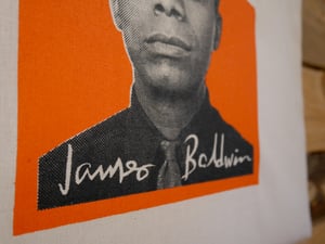 Image of JAMES BALDWIN tote bag