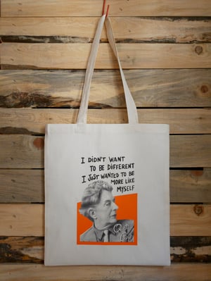 Image of QUENTIN CRISP tote bag