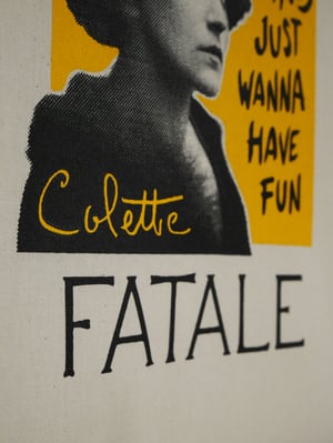 Image of FEMME FATALE - COLETTE tote bag 