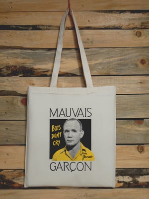Image of MAUVAIS GARÇON - JEAN GENET tote bag