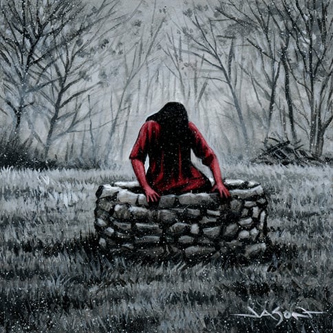 "The Well" - 5" x 5" gicleé