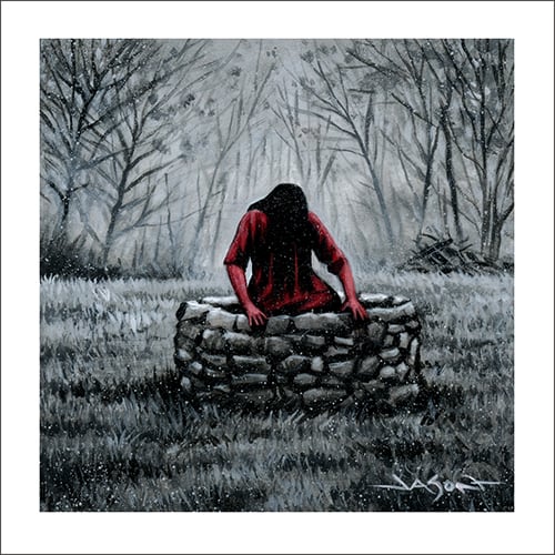 "The Well" - 5" x 5" gicleé