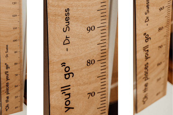 Image of Dr Suess Quote Height Chart