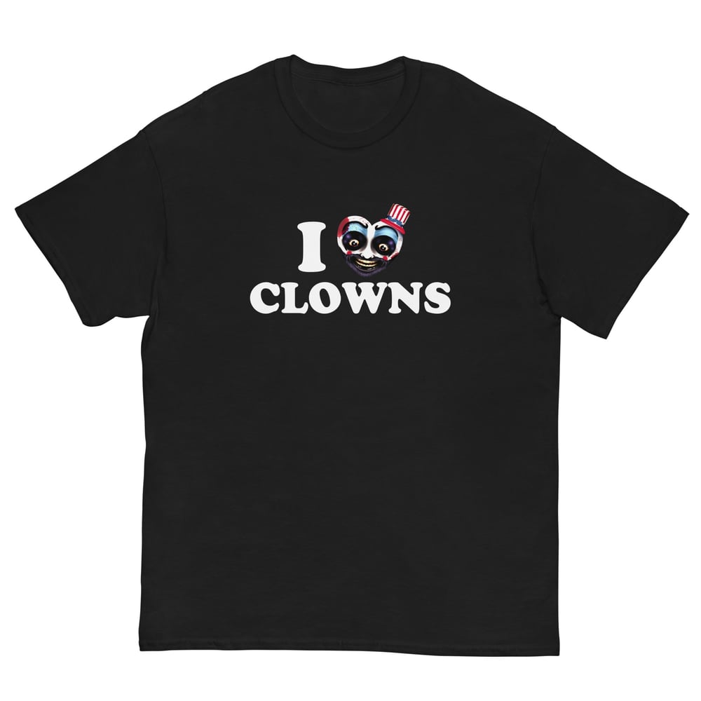 Image of I Love Clowns tee