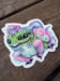 Image of Toad Nymph Sticker - set of 3