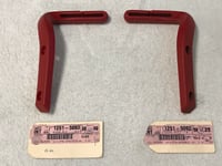 Image 1 of NOS Camaro Z28 Trans Am Convertible Rear Belt Guides Flame Red 1 Year Only 1992