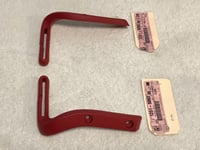 Image 2 of NOS Camaro Z28 Trans Am Convertible Rear Belt Guides Flame Red 1 Year Only 1992