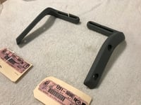 Image 3 of NOS Camaro Z28 Firebird Trans Am Convertible Rear Belt Guides Med Gray 1 Year Only 1992 