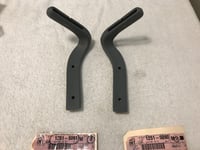 Image 5 of NOS Camaro Z28 Firebird Trans Am Convertible Rear Belt Guides Med Gray 1 Year Only 1992 