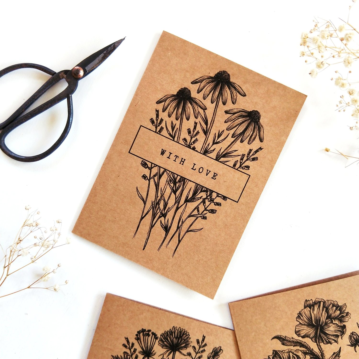 Image of Card Set - Wildflower collection