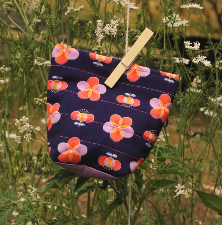 Image of Small Quilted Pouches // The Sunshine Gang batch o Pockey Pals