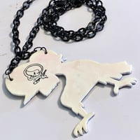 Image 4 of Death Bird - shrink film necklace