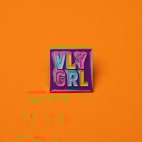 Image 2 of VLY GRL Logo Pin