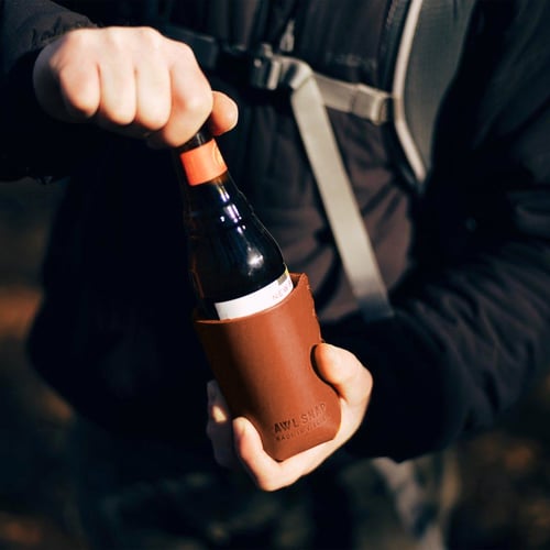 Image of Forge Leather Beer Holder + Bottle Opener