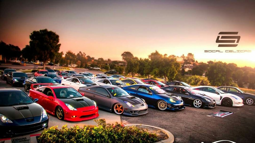 Image of SoCal Celicas one and only Original Windshield Banner, Shipping Included