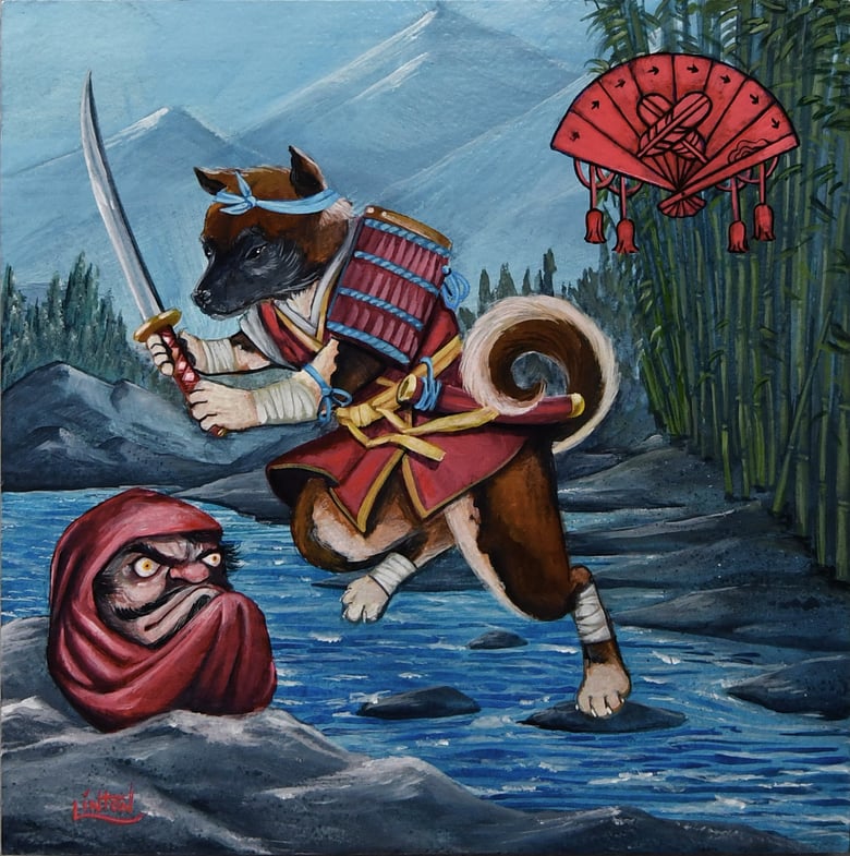 Image of "Akita Samurai" by JR Linton