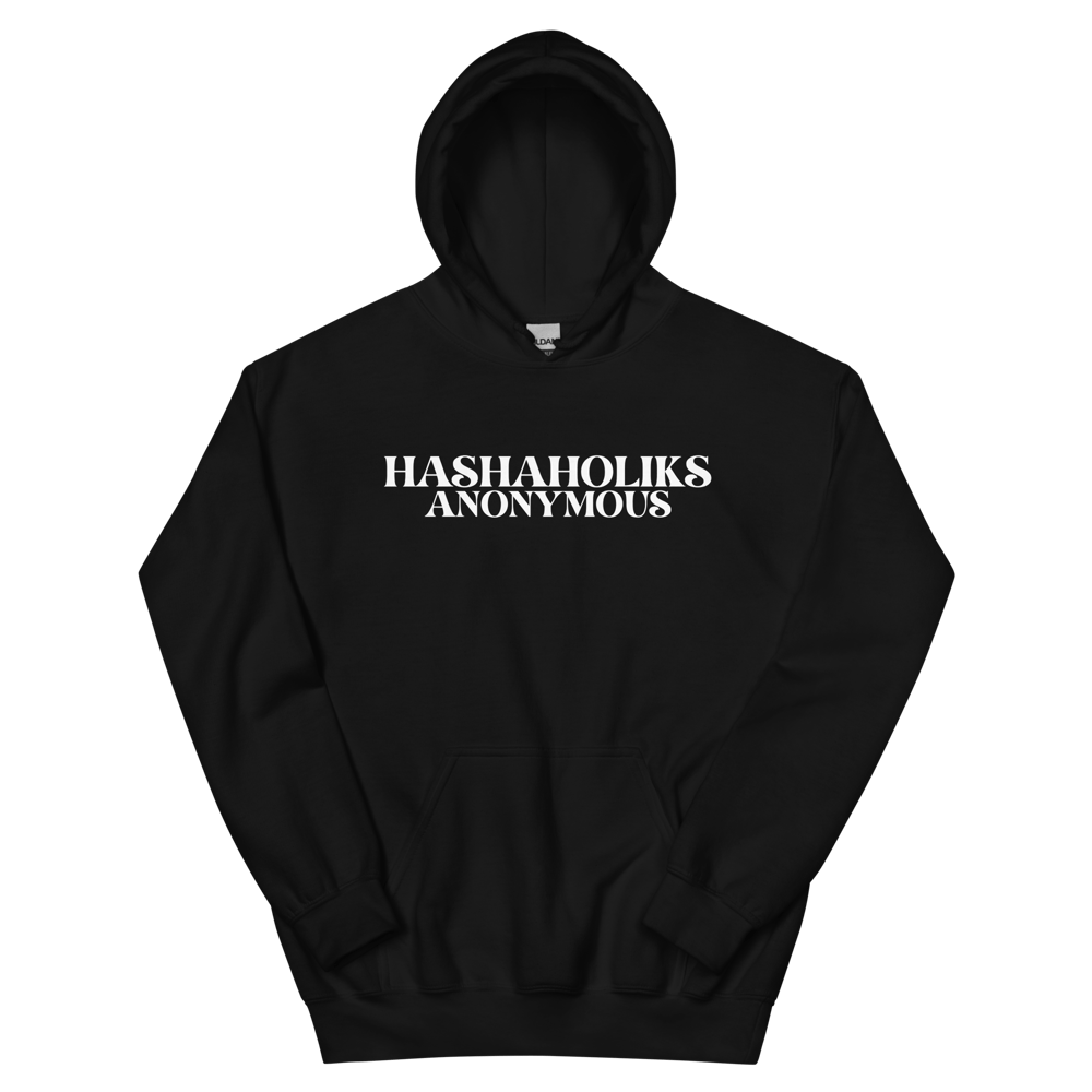 Image of "HASHAHOLIKS ANONYMOUS" HOODIE