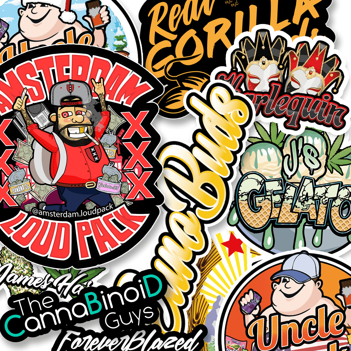 Image of CUSTOM SHAPE VINYL STICKERS