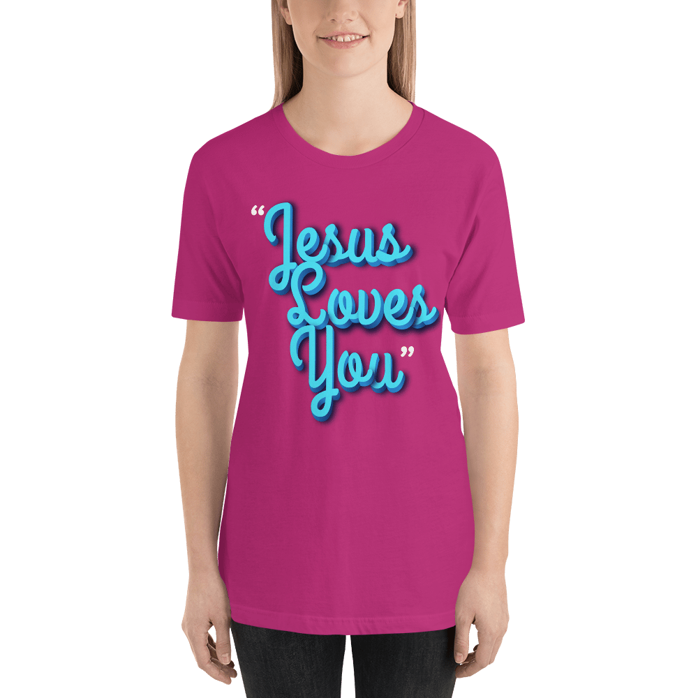 Image of Jesus Love you Pinkberry T-Shirt