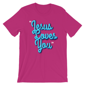 Image of Jesus Love you Pinkberry T-Shirt