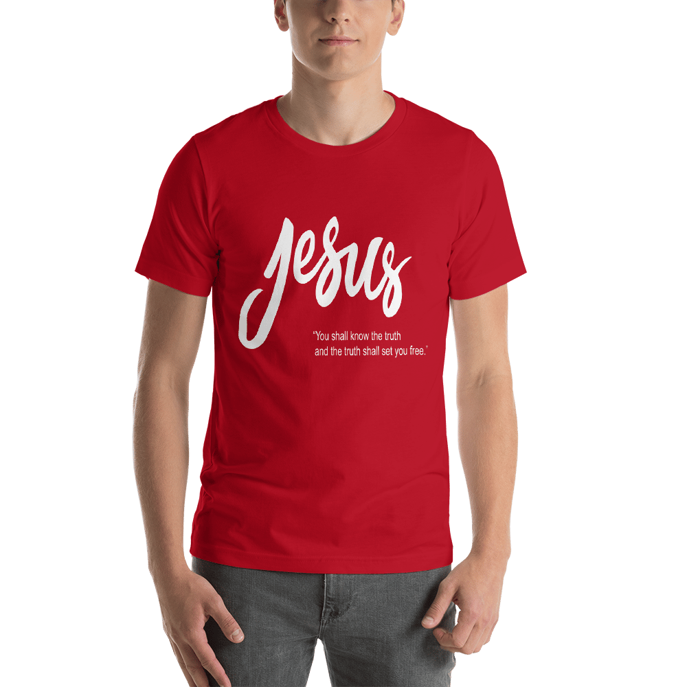 Image of Jesus truth Red T-Shirt