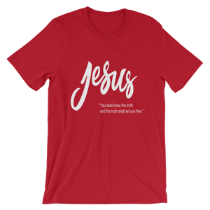 Image of Jesus truth Red T-Shirt