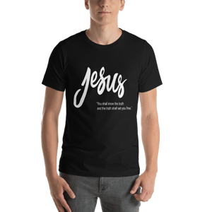 Image of Jesus truth Black T-Shirt