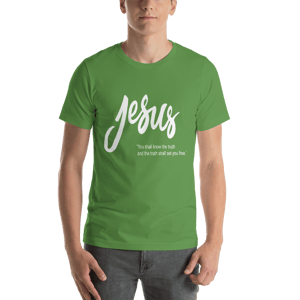 Image of Jesus truth Green T-Shirt