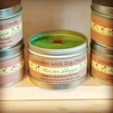 Medium Tin Wooden Wick Soy Candle