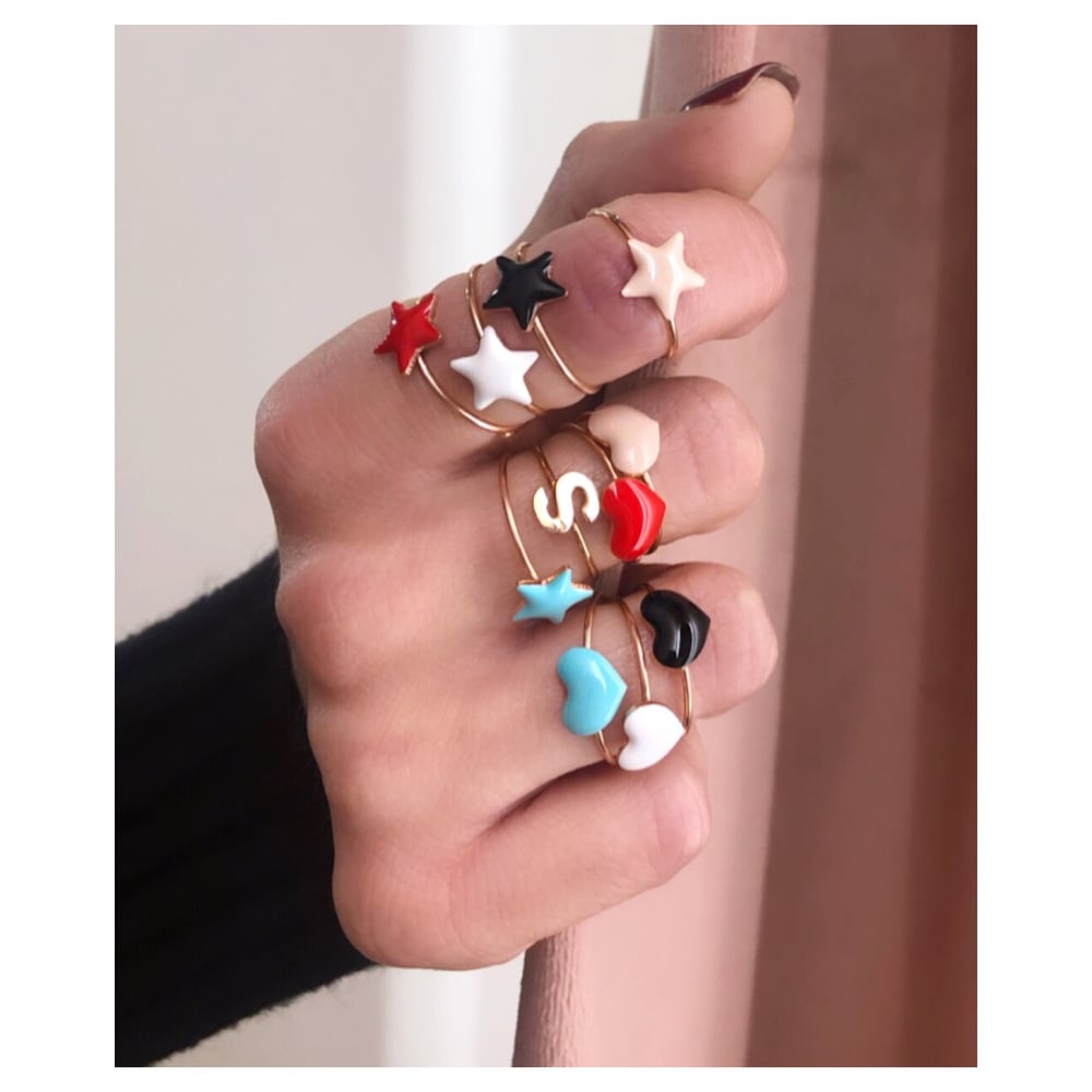 Image of Enamelled ring