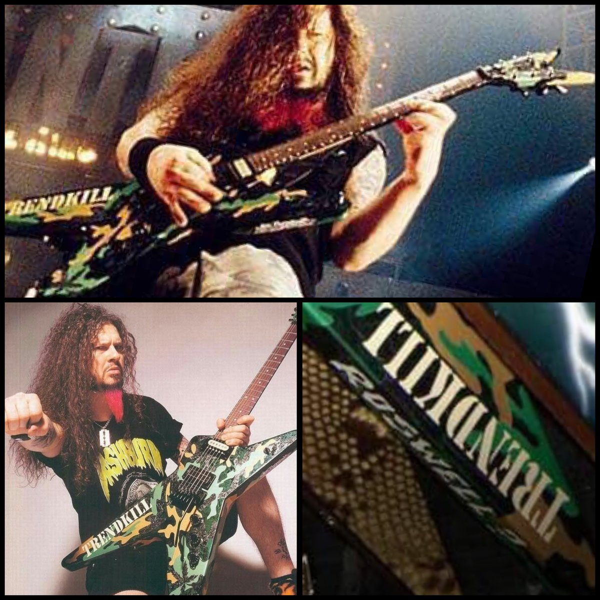 Dimebag Darrell Trendkill Roswell & Ric Duppstadt sticker Dimebag Rig