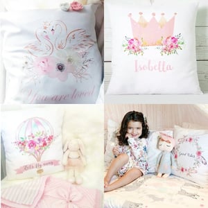Image of PERSONALISED KEEPSAKE CUSHIONS