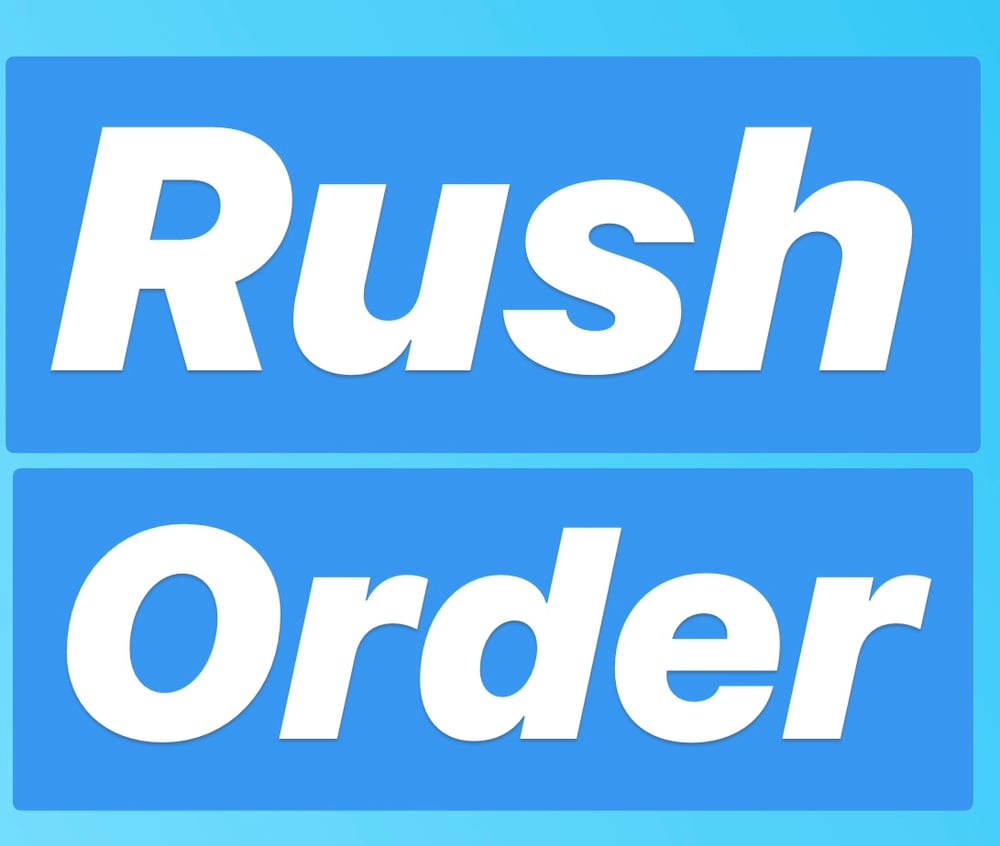 Image of RUSH ORDERS