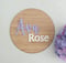 Image of Bamboo name plaque - girls