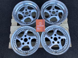 Image of Genuine ETA BETA Porsche Turbo Twist 3-piece Split Rim 17" 5x130 Alloy Wheels
