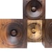Image of Wooden speaker sculpture, "Walnut 3"