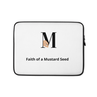 Image 2 of MamaFe Black Font Laptop Sleeve