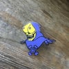 Sexy Skelator Lapel Pin by Tim Stephson and Bad Pins