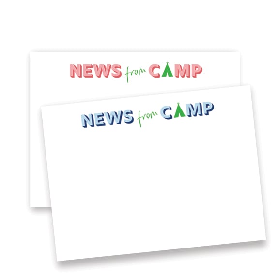 Image of Camp News Blank Notecards