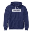 Navy Blue/White