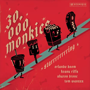 Image of 30.000 Monkies 'Starrrrrrrring' 10" EP