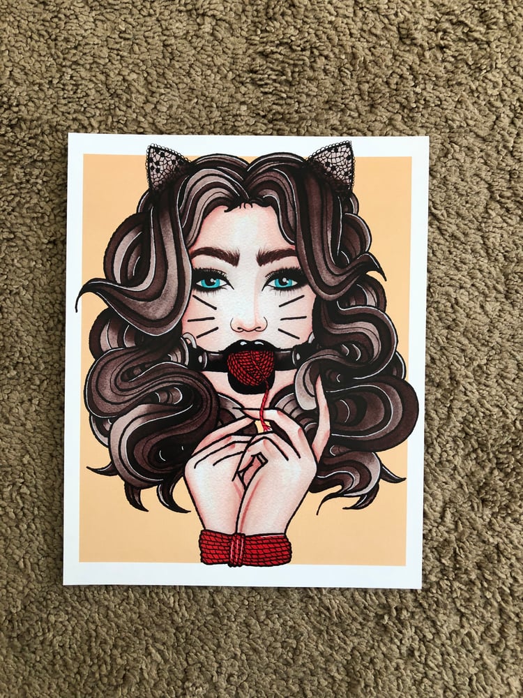 Image of “Pretty Kitty” Print