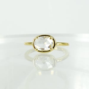 Image of  Contemporary rose cut diamond engagement ring - PJ5675
