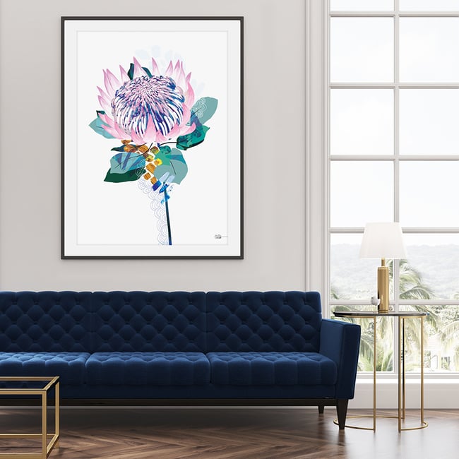 King Protea - Art Print