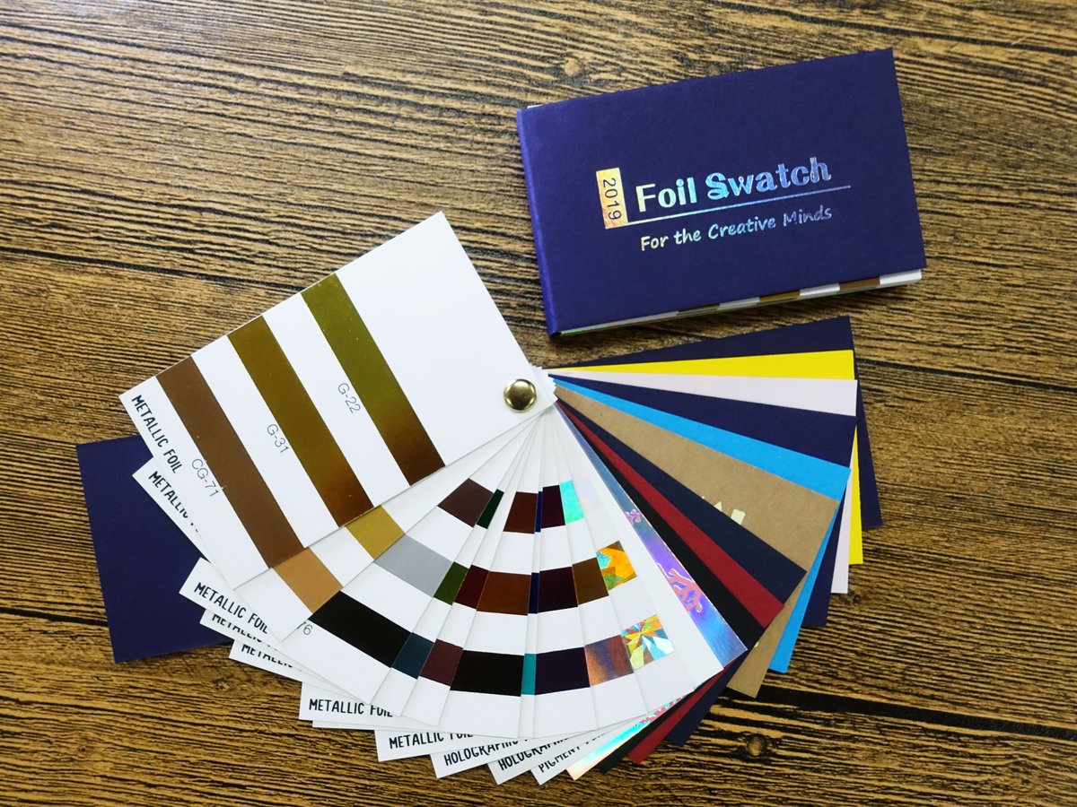 Image of Foil Colour Swatch