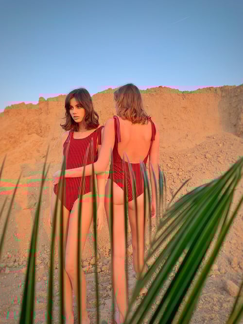 Image of Raspberry Swimdress