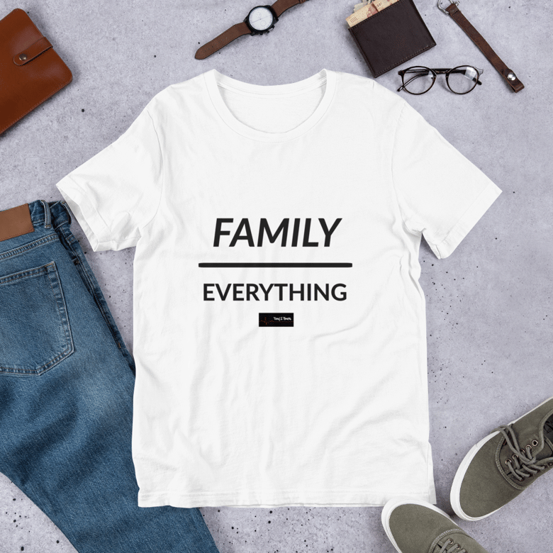 Image of FAMILY Over EVERYTHING T-Shirt White
