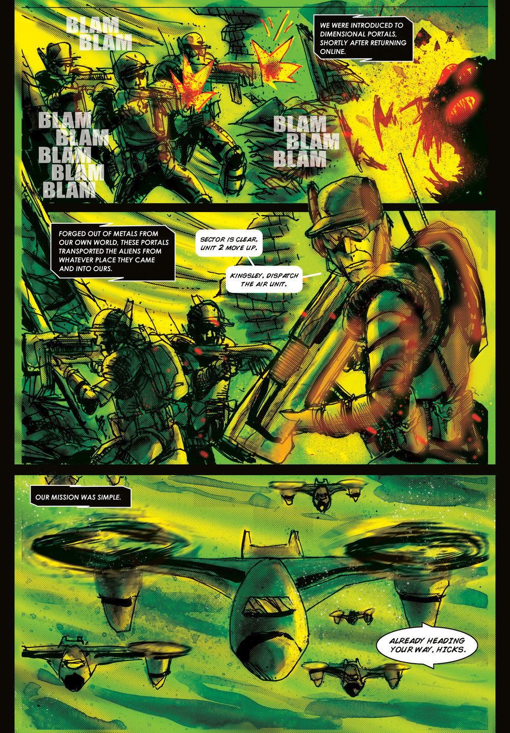 A.A.I WARS - GRAPHIC NOVEL - CALIBER COMICS