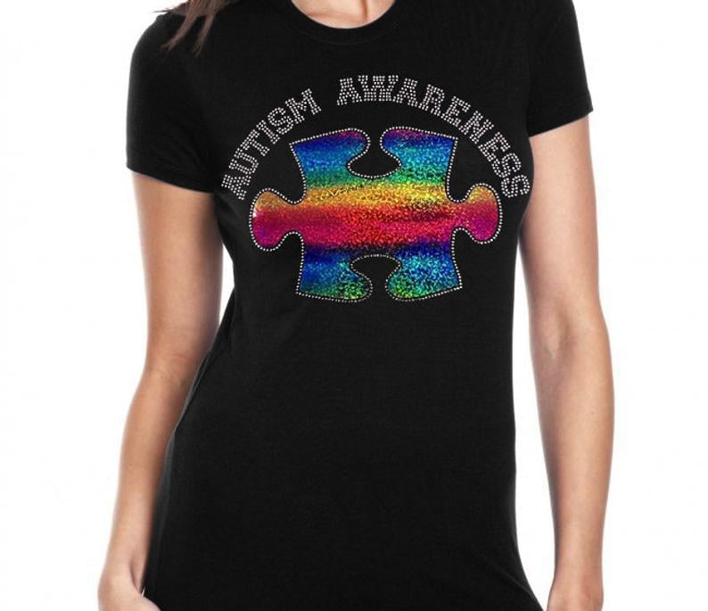Image of "Sparkling" Autism Awareness Puzzle